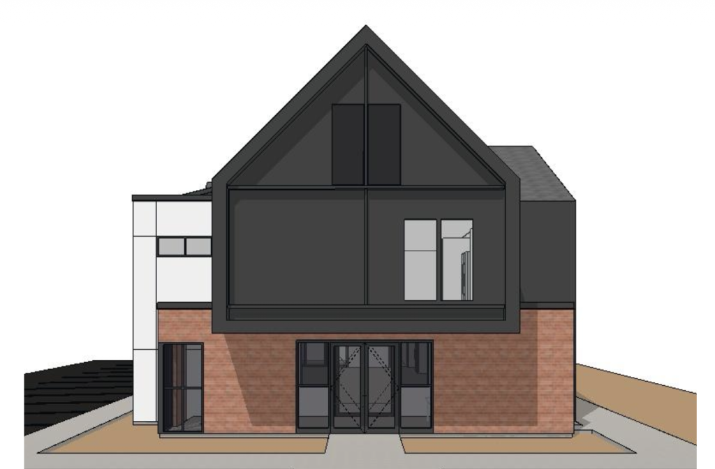 Acton Academy commercial new construction design etch design group greg turner architect and wall to wall construction